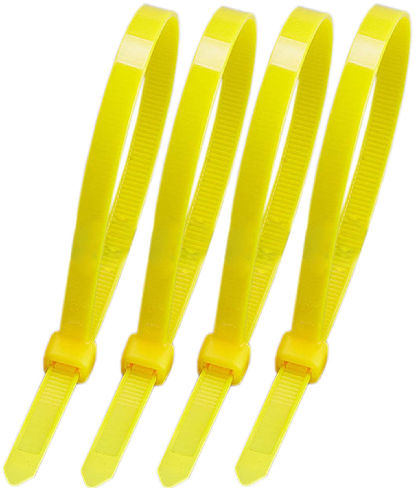 Nylon Cable Zip Ties 16 Inch 120 Pounds Strength - WEEGCN 100 Pcs Heavy Duty Self-Locking Zip Ties Fasten Wrap Nylon Cable Straps Wire Ties