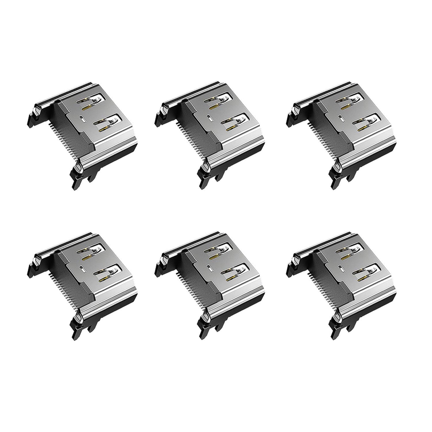 ZIYUETEK 6 Pack HDMI Port Socket Interface Connector Replacement for Sony PlayStation 4 PS4 Cuh-1001a Cuh-1115a (Note:NOT FIT for PS4 Slim/pro)