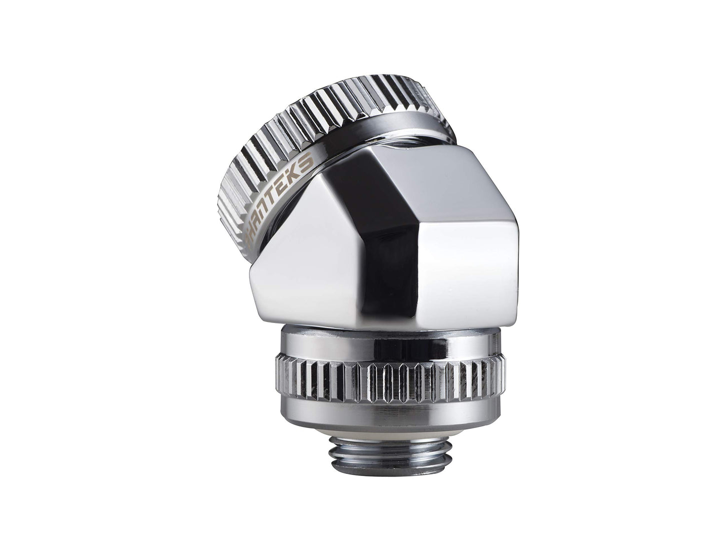 Phanteks 16mm Hard Tube Rotary Fitting 45 Chrome Cooling PH-RA45_CR16