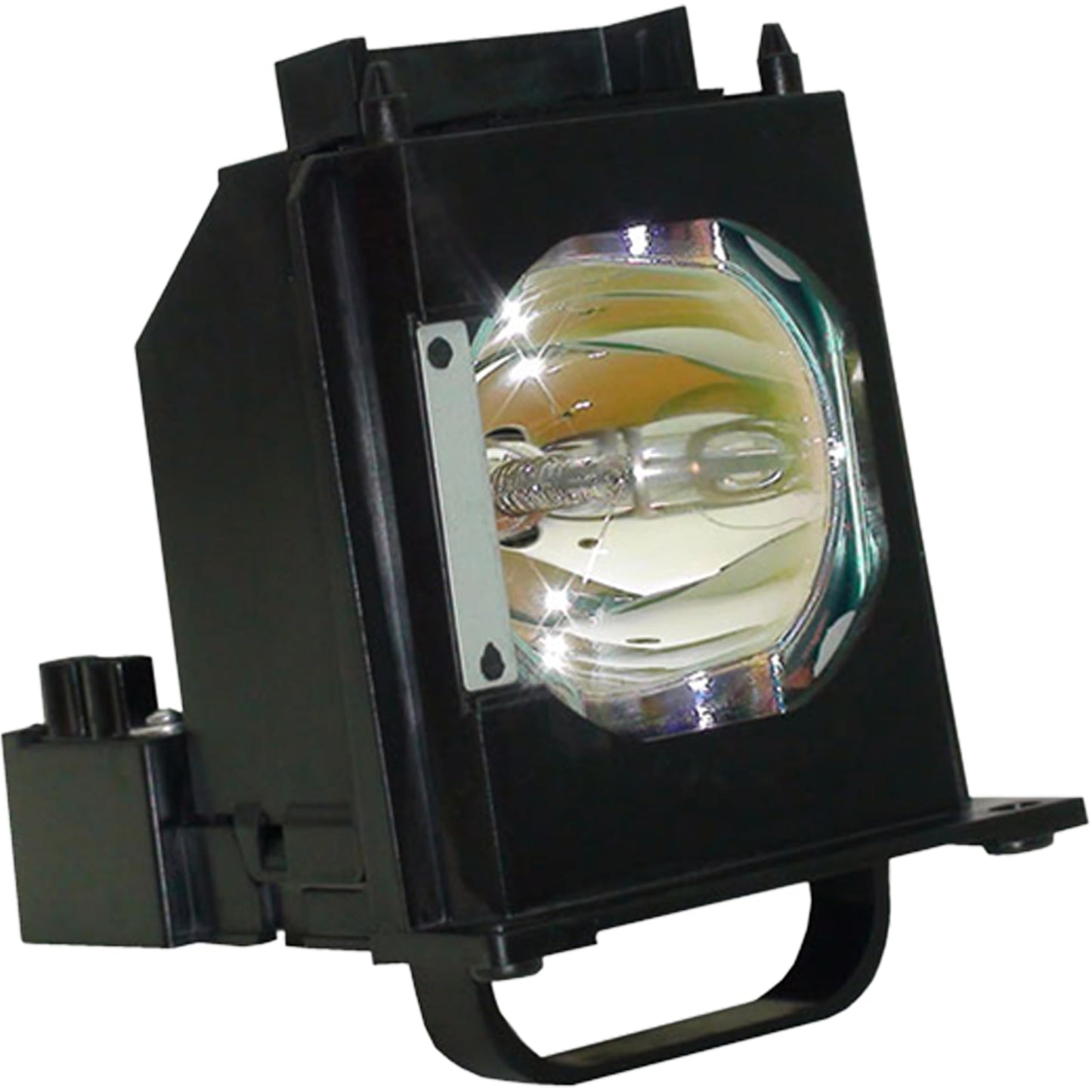 Jaspertronics™ OEM Lamp & Housing for The Mitsubishi WD-82837 TV with Philips Bulb Inside - 1 Year Warranty