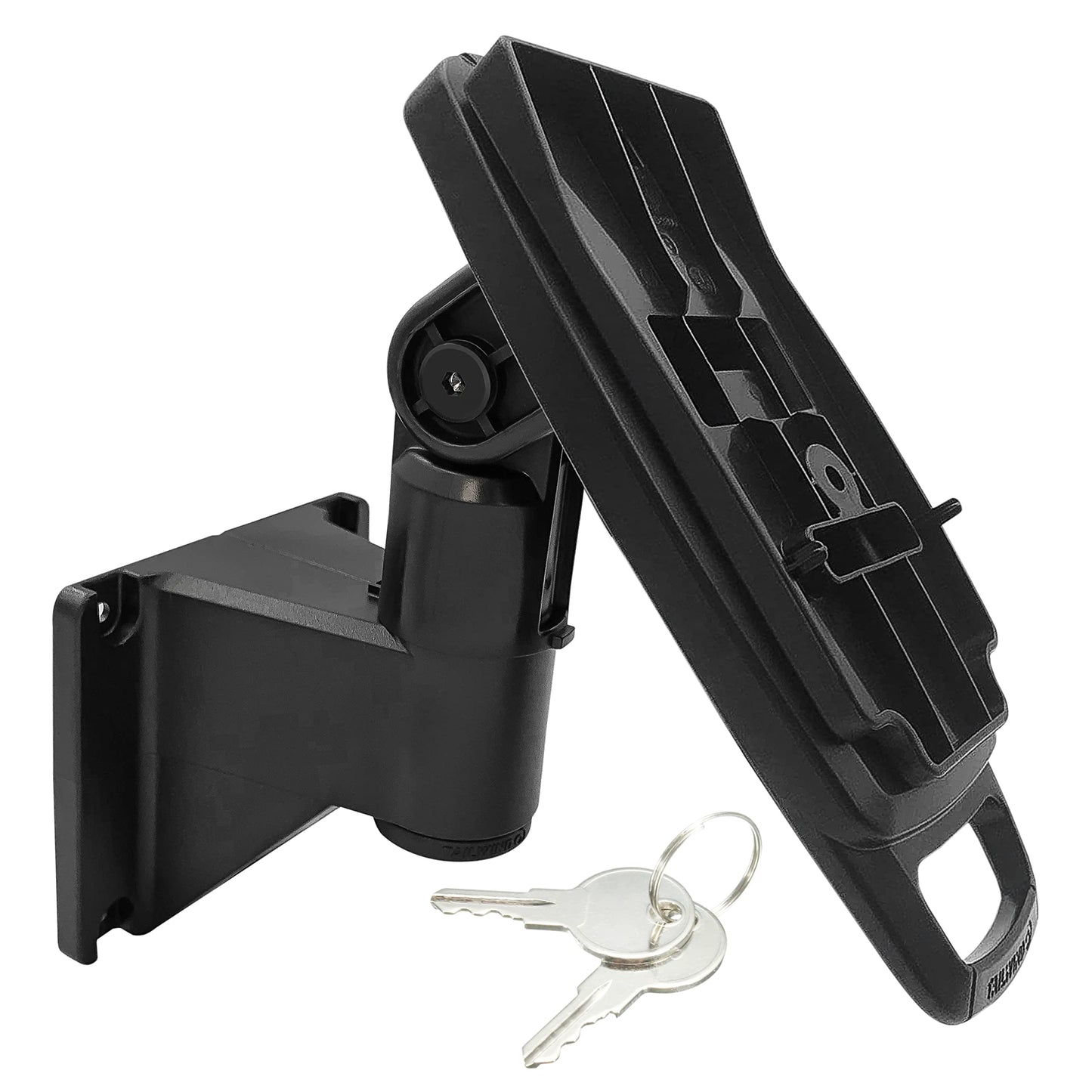 ENS Tailwind Pax S300 7" Key Locking Wall Mount Terminal Stand, Black