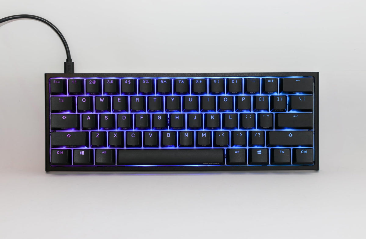 Ducky One 2 Mini Pro RGB Mechanical Keyboard Classic Black - Cherry Blue Switch