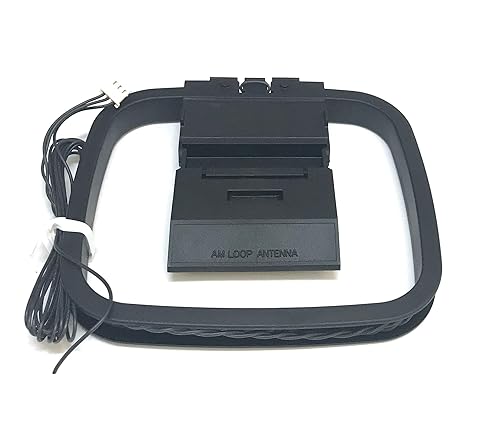 AM & FM Loop Antenna Compatible with Sony Model Numbers HCD-LX20i, HCD-EC69i, MHC-GPX8, HCD-EC55, MHC-EC55, HCD-GX99