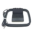 AM & FM Loop Antenna Compatible with Sony Model Numbers CMT-FX300i, CMT-EH10, MHC-GX99, HCD-EC98P, CMT-LX20i, MHC-E79i