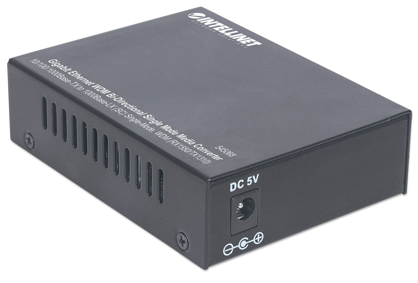 Intellinet Gigabit WDM Media Converter, SC to RJ45, 1550/1310 nm