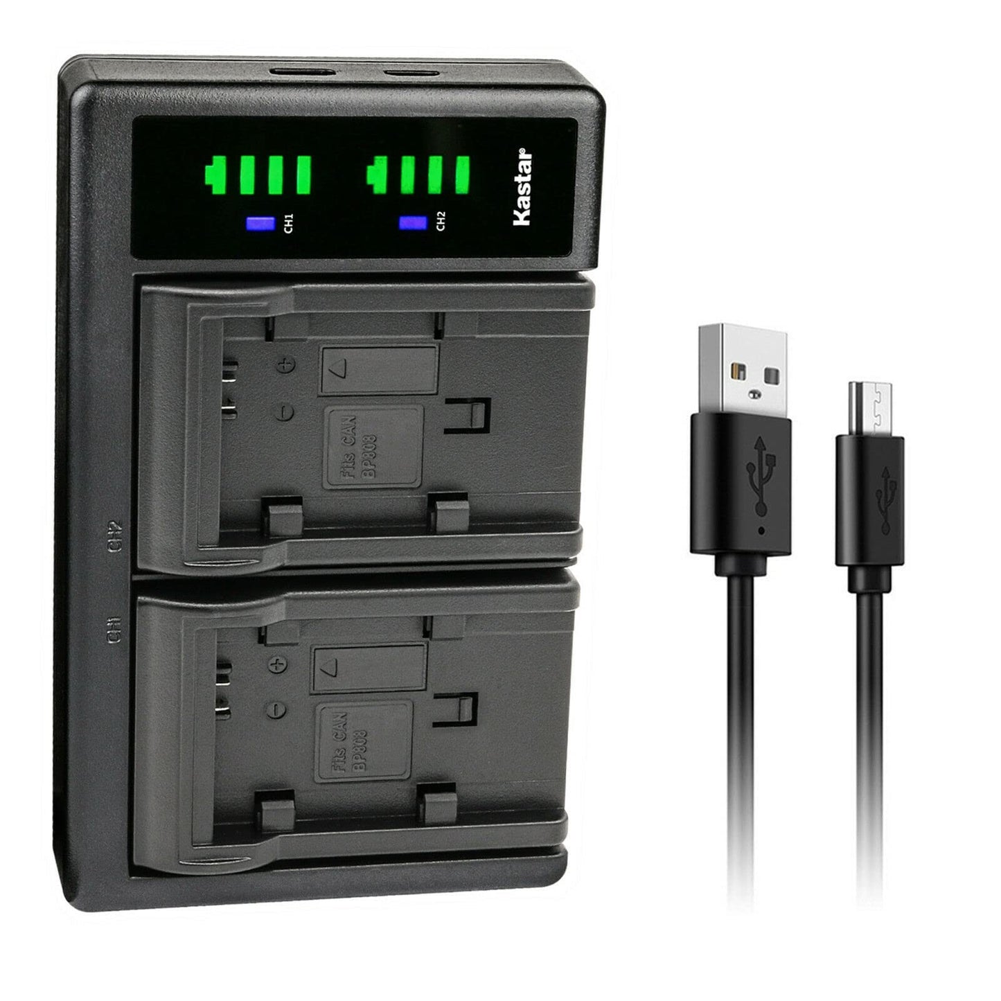 Kastar BP-828 BP828 LTD2 USB Battery Charger Replacement for Canon XF400 XF405 XA10 XA11 XA15 XA20 XA25 XA30 XA35 XA40 XA45 XA50 XA55 VIXIA HFG21