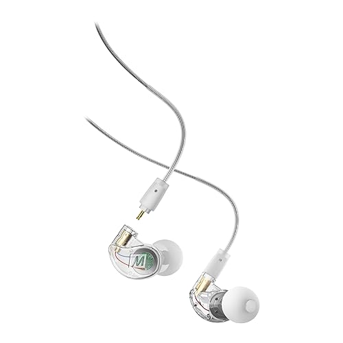 MEE audio M6 PRO In Ear Monitor Headphones for Musicians, 2nd Gen Model With Upgraded Sound, Memory Wire Earhooks & Replaceable Cables, Noise