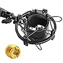 YOUSHARES AT2020 Shock Mount, Microphone Shock Mount Reduces Vibration Noise for Audio Technica AT2020 AT2035 ATR2500 Condenser Mic