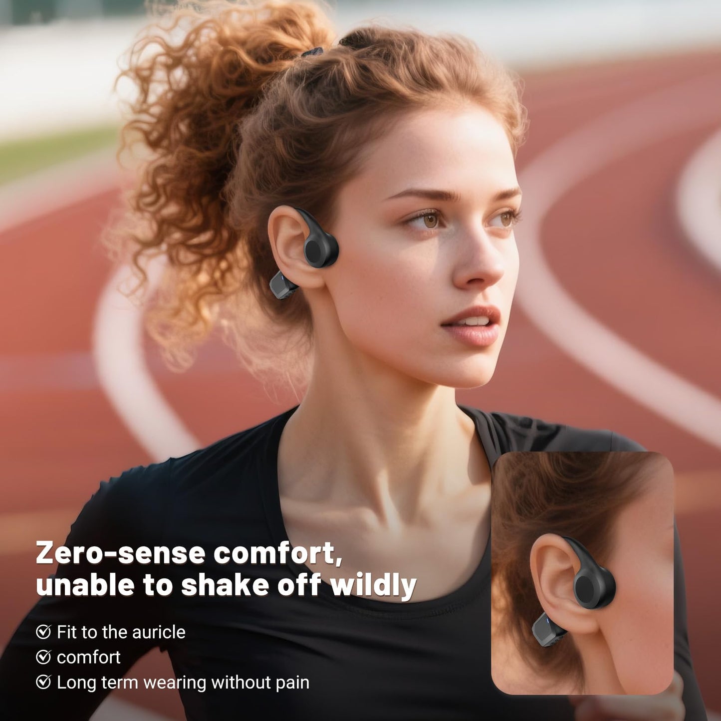 SUNGDOGIN 2025 New Bluetooth 6.0 Bone Conduction Headphones, Open-Ear Design, Sweatproof & Waterproof, HD Stereo Sound, 10Hrs Playtime, Lightweight…