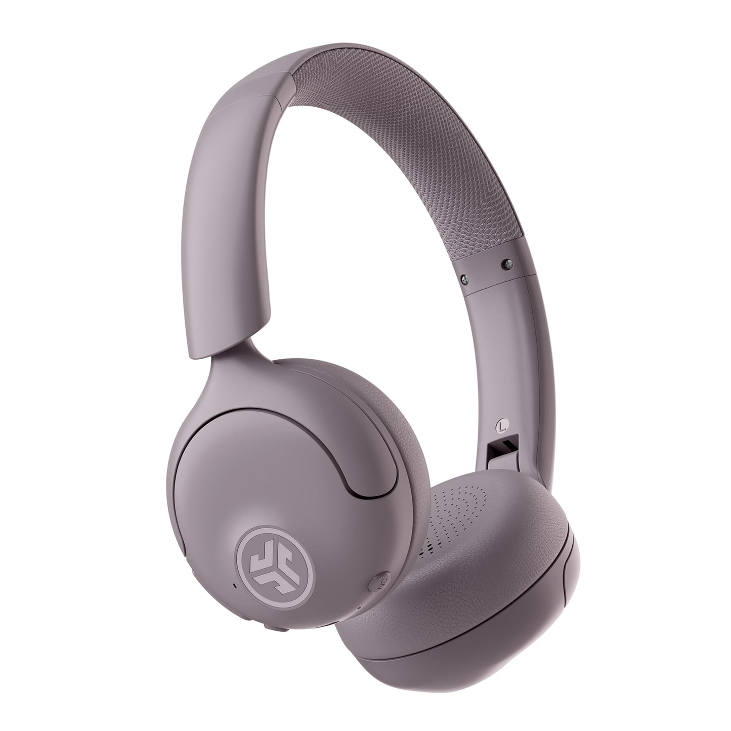 JLab, Go Lux ANC, On Ear Headphones, Active Noise Cancelling, Bluetooth, MultIPoint Connection, Mauve