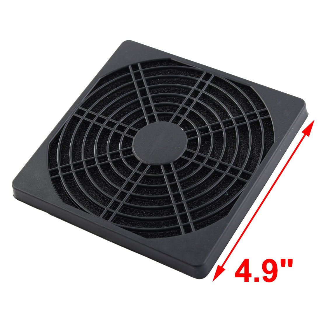 uxcell PC Fan 120mm 12cm Plastic Filter Dust Guard Dustproof Mesh Black
