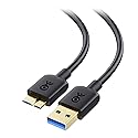 Cable Matters 2-Pack, Micro USB 3.0 Cable - 6ft, External Hard Drive Cable, USBA to USB Micro B Cord, Compatible with Seagate, LaCie, Toshiba