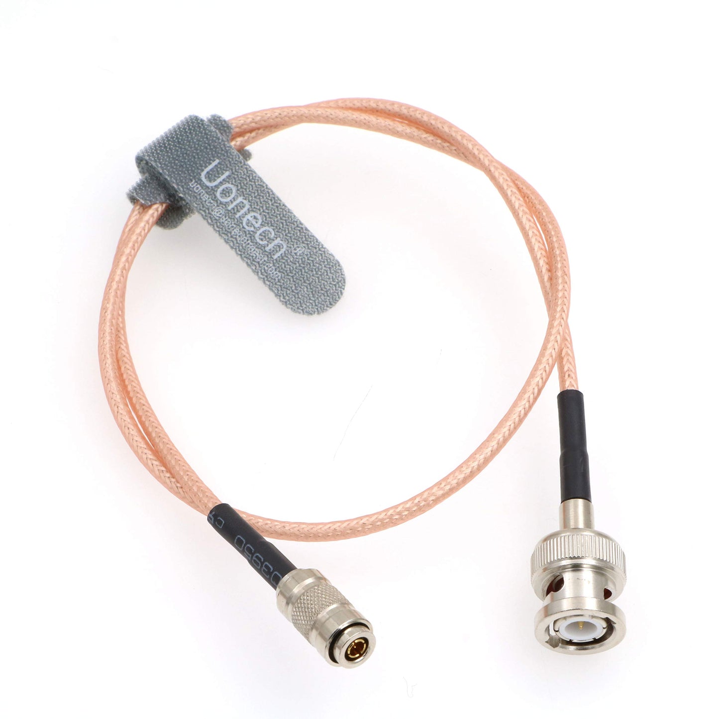 Uonecn HD SDI BNC RG179 to DIN 1.0/2.3 mini BNC 75ohm Coaxial Cable Video Cable for Blackmagic HyperDeck Shuttle 20''