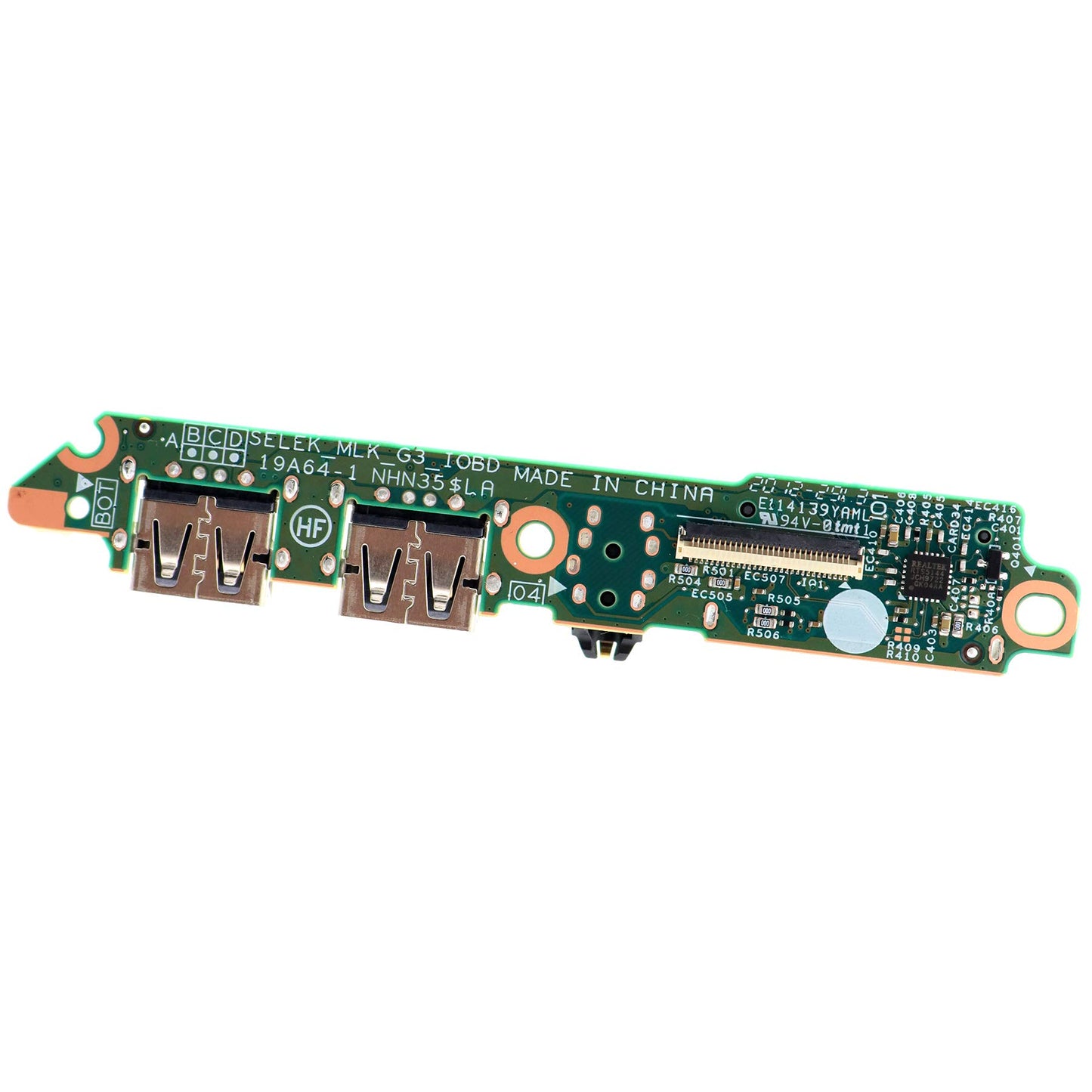 Deal4GO USB Port SD Card Reader Audio I/O Board FGRT4 0FGRT4 Replacement for Dell G3 3500 G5 5500 G5 SE 5505 Gaming Laptop