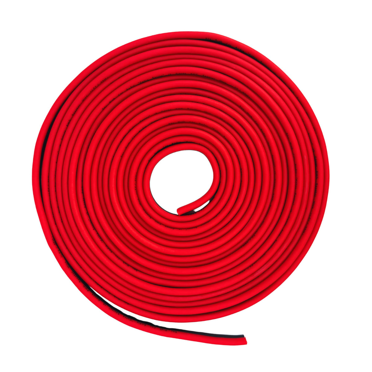 Oversized 4 Ga CCA AWG Amp Kit Twisted RCA Red Black Complete Sky High