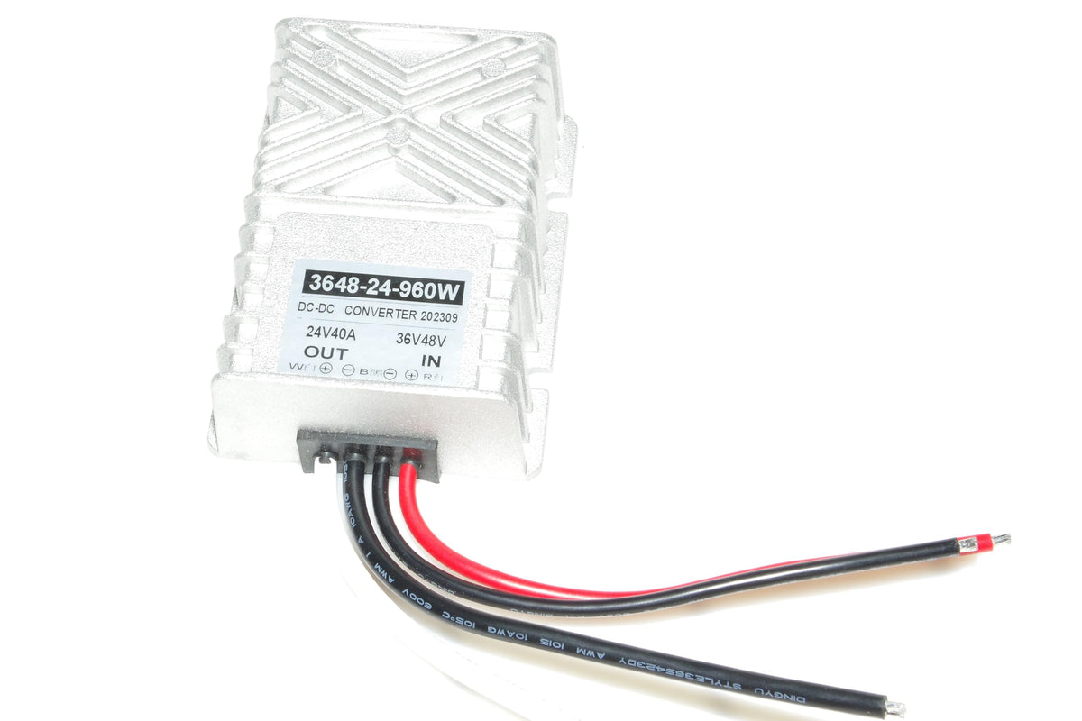 KNACRO 48V 60V (40-60V) to 24V 40A 960W DC-DC Waterproof Boost Converter Automatic Step Down Voltage Regulator Module Car Power Supply Voltage(24V…