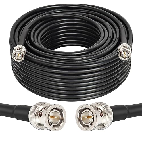XRDS -RF 12G SDI Cable 75FT, SDI Video Cables 3G/6G/12G 75ohm BNC Male Cable Supports HD-SDI/3G/6G-SDI/4K/8K for Video Security Camera SDI Converter