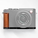 Iborrys L-Shaped Camera Handle ?Compatible with Leica D-LUX8 Camera ?Precious Vintage Solid Wood | Handcrafted by Experienced Artisans (Desert