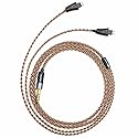 GUCraftsman 6N Single Crystal Copper Upgrade Headphone Cable 3.5mm/4.4mm/4Pin XLR Headphone Upgrade Cable for Fostex TH610 TH900 MK2 TH909 (4.4mm…