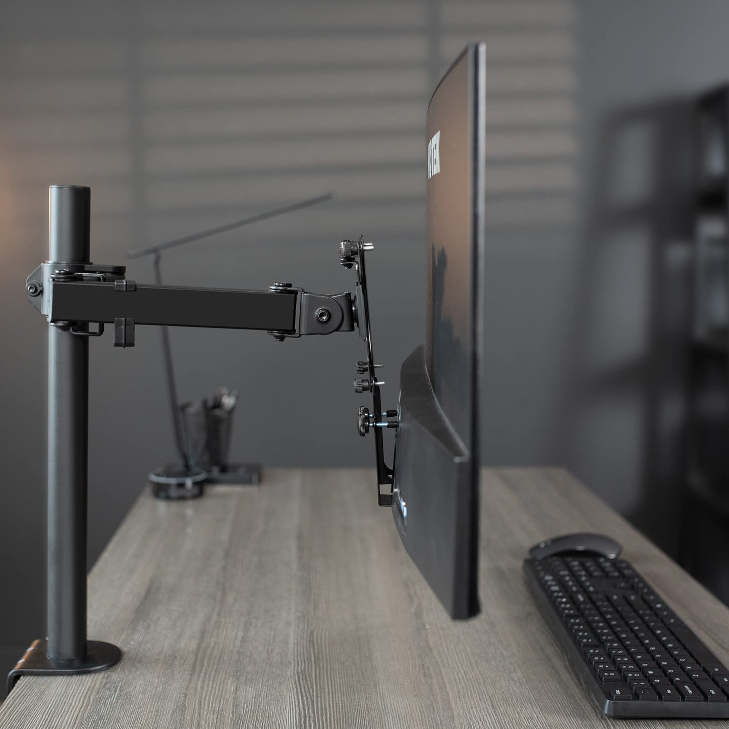 VIVO Quick Attach VESA Adapter Designed for Viotek Monitor NBV24CB2, VESA 75x75mm and 100x100mm Conversion Kit, Black, Mount-VTK1