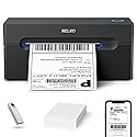 Nelko Bluetooth Thermal Shipping Label Printer, Wireless 4x6 Shipping Label Printer for Shipping Packages, Support Android, iPhone and Windows, Widely