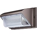 ledmo LED Wall Pack Light, 120W 5000K 15840LM Outdoor Security Flood Light Waterproof IP65 LED Wall Lighting for Garage Warehouses Parking Lots