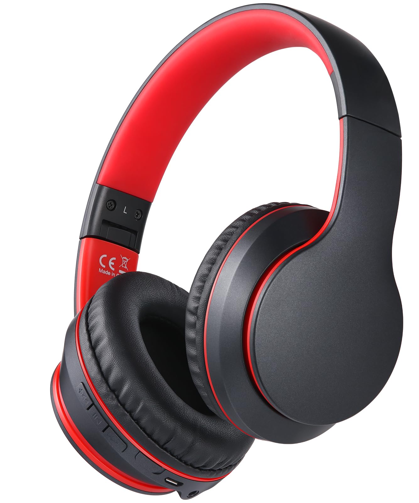 rockpapa E7 Over Ear Wireless Bluetooth Headphones with Mic, Foldable Wired/Wireless Headphones with Microphone for Kids Childrens Boys Girls Teen