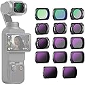 NEEWER Magnetic ND & CPL & Effect Filter Set Compatible with DJI OSMO Pocket 3, 14 Pack CPL ND8/16/32/64/128/256/1000 ND8/PL ND16/PL ND32/PL ND64/PL