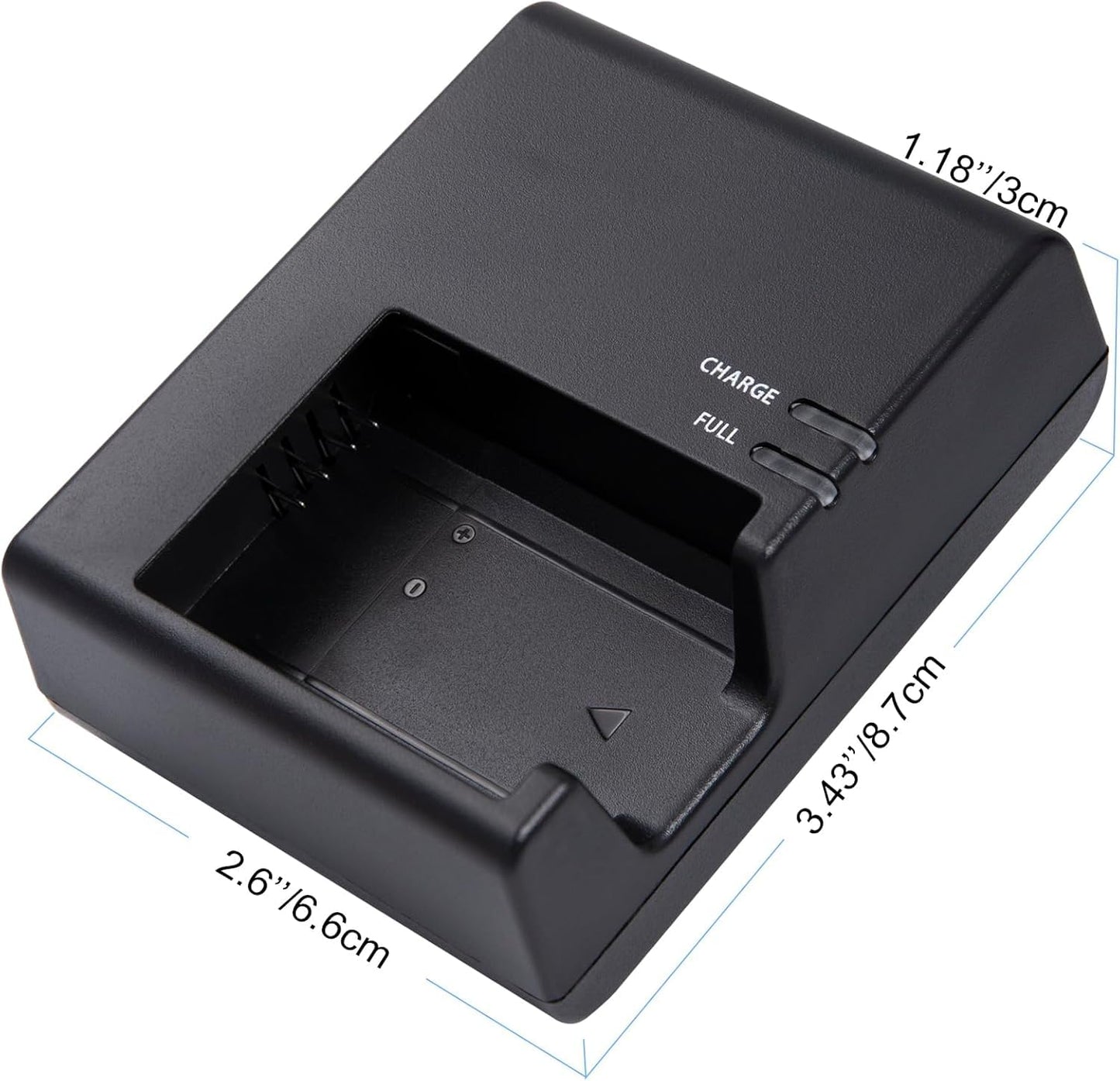 LC-E10 LP-E10 LC-E10C Battery Charger Compatible with Canon EOS Rebel T3 T5 T6 T7 T100 1100D 1200D 1300D 1500D 2000D 3000D 4000D kiss X50 X70 X80 X90