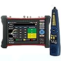 EVERSECU 7-inch retina touch screen all-in-one multi-functional 4K IP Camera Tester 8MP HD-SDI/TVI/AHD/CVI CCTV Tester, Multimeter, TDR Cable