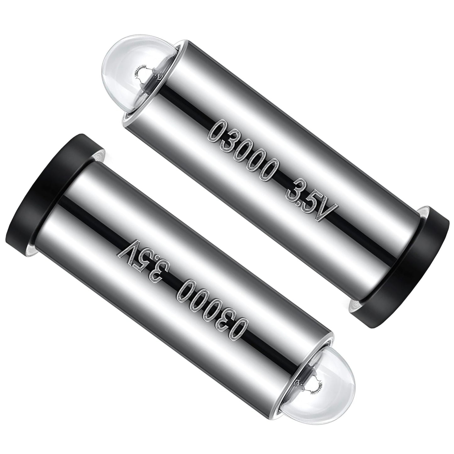 HQRP 2-Pack Lamp Bulb Compatible with Welch Allyn WA-03000 WA-03000-U Replacement fits General Exam; 47300; 11600 116-00 11605 116-05 11610. 3.5V