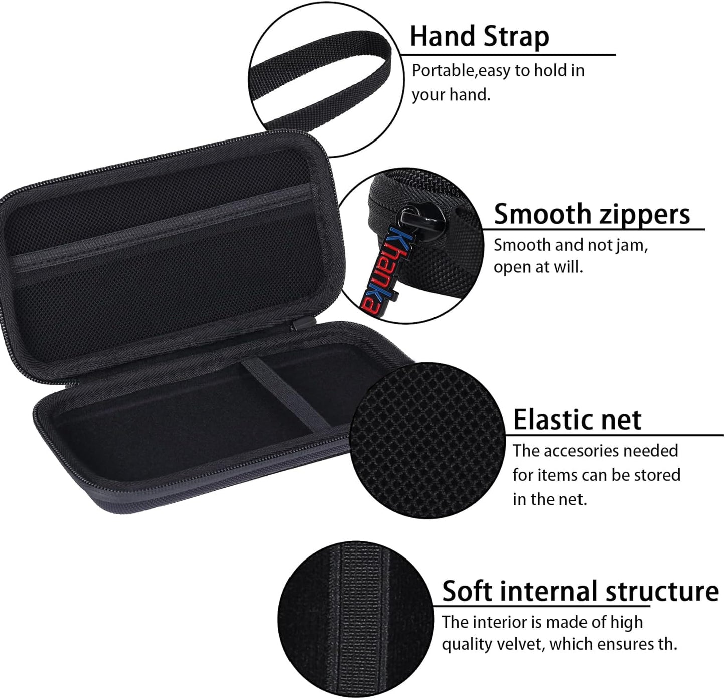 khanka Carrying Case for Texas Instruments TI-30Xa / TI BA II Plus/TI-30XIIS /Casio FX-991EX / fx-115ES Plus Scientific/Financial Calculator,Case Only
