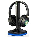 Wireless Headphones for TV Watching, TV Headphones Wireless for Seniors with Low Latency , V5.4 Over Ear Headphones with Digital Optical RCA AUX 3.5