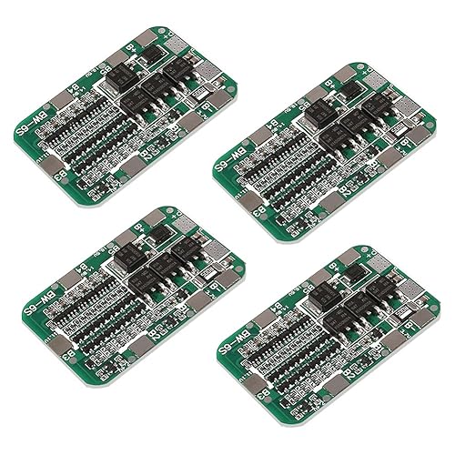 ACEIRMC 6S 15A 24V Battery Protection Board for Li-ion Lithium 18650 Battery BMS Packs PCB Protection Board Integrated Circuits (4pcs)