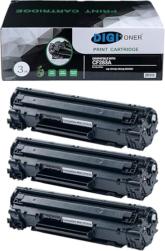 DIGITONER CF283A Toner Cartridge Replacement for CF283A Toner Cartridge Compatible with LaserJet Pro M125a M125nw M126a M126nw M127fn M127fw M128fn