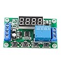 Timer Relay Module, 5V Adjustable LED Display Automation Control Switch, 24 Functions, 5A Output Power, Industrial Electrical Accessories