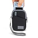 USA Gear Small Digital Camera Case with Wrist Strap, Belt Loop - Camera Case Small Compact Compatible with Canon Powershot Elph, Pouch G7 Mark iii