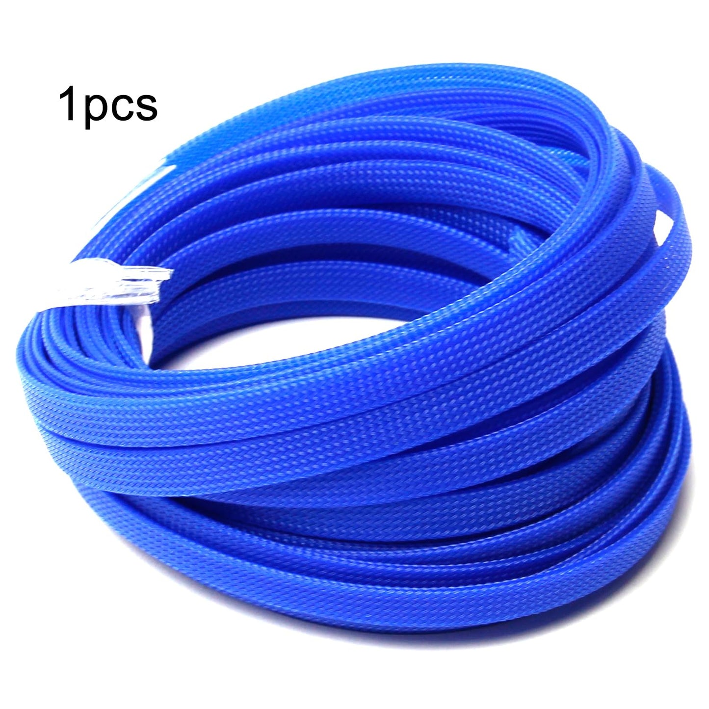 Othmro 32.8ft Length Expandable PET Flexible Braided Cable Sleeves 0.39in Width Wire Loom Sleeving and Organizers Flexible Wire Mesh Sleeves for TV