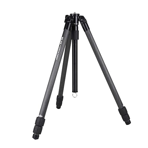 SLIK Pro CF-833 3-Section 67" Carbon Fiber Tripod Black (615-922)
