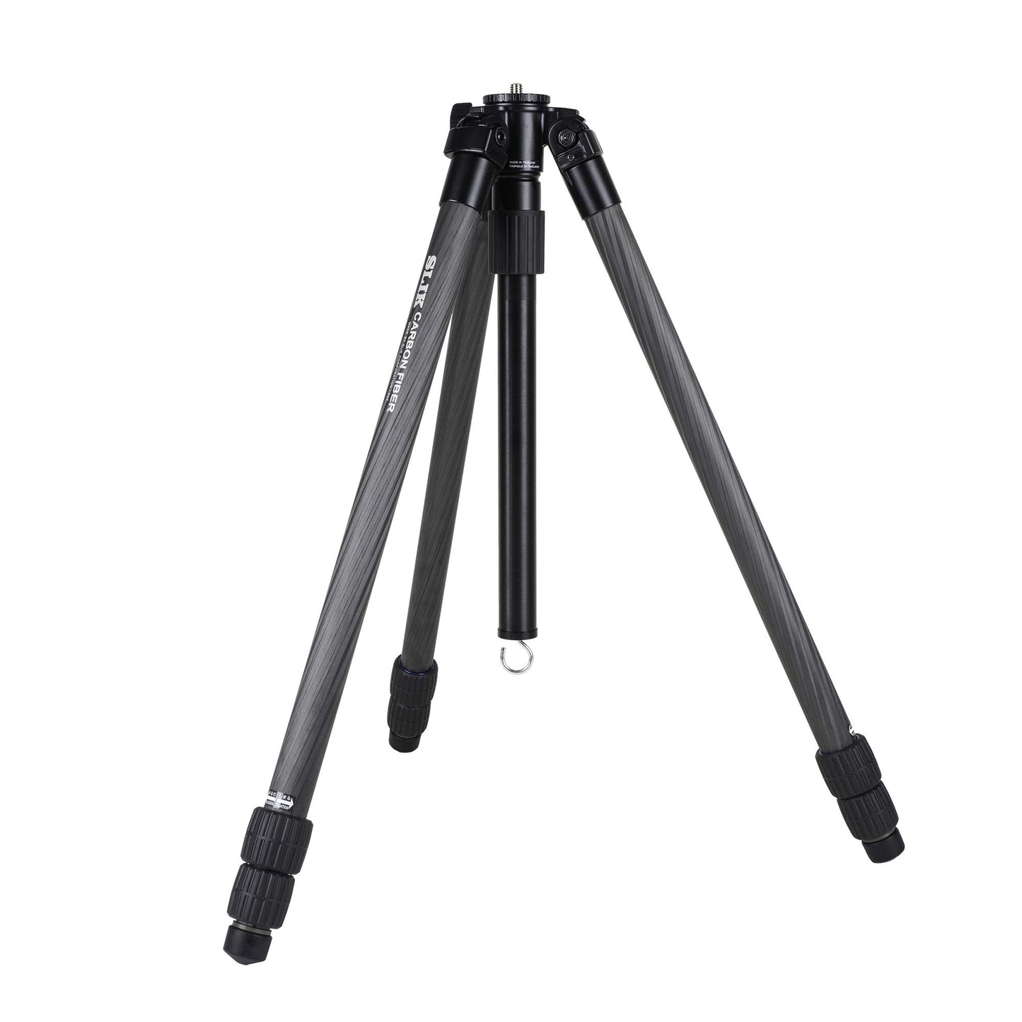 SLIK Pro CF-833 3-Section 67" Carbon Fiber Tripod Black (615-922)