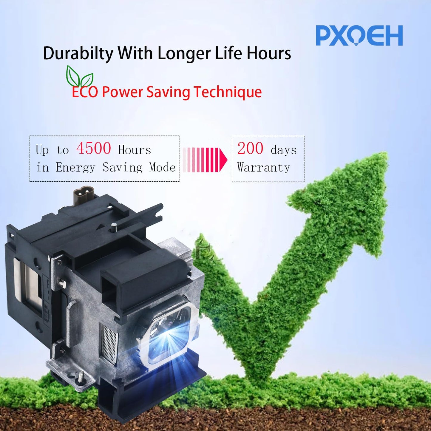A+ Quality ET-LAA410 for Panasonic PT-AE8000U PT-AE8000 PT-AT6000E PT-AT6000 Premium Quality Replacement Projector Lamp Bulb with Housing