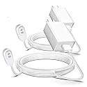 Arlo Camera Charger 2 Pack 10FT Compatible with Arlo Pro 5S 2K, Pro 4, Pro 3, Ultra 2, Ultra, Floodlight, Go 2 Cameras, arlo Magnetic Charging Cable
