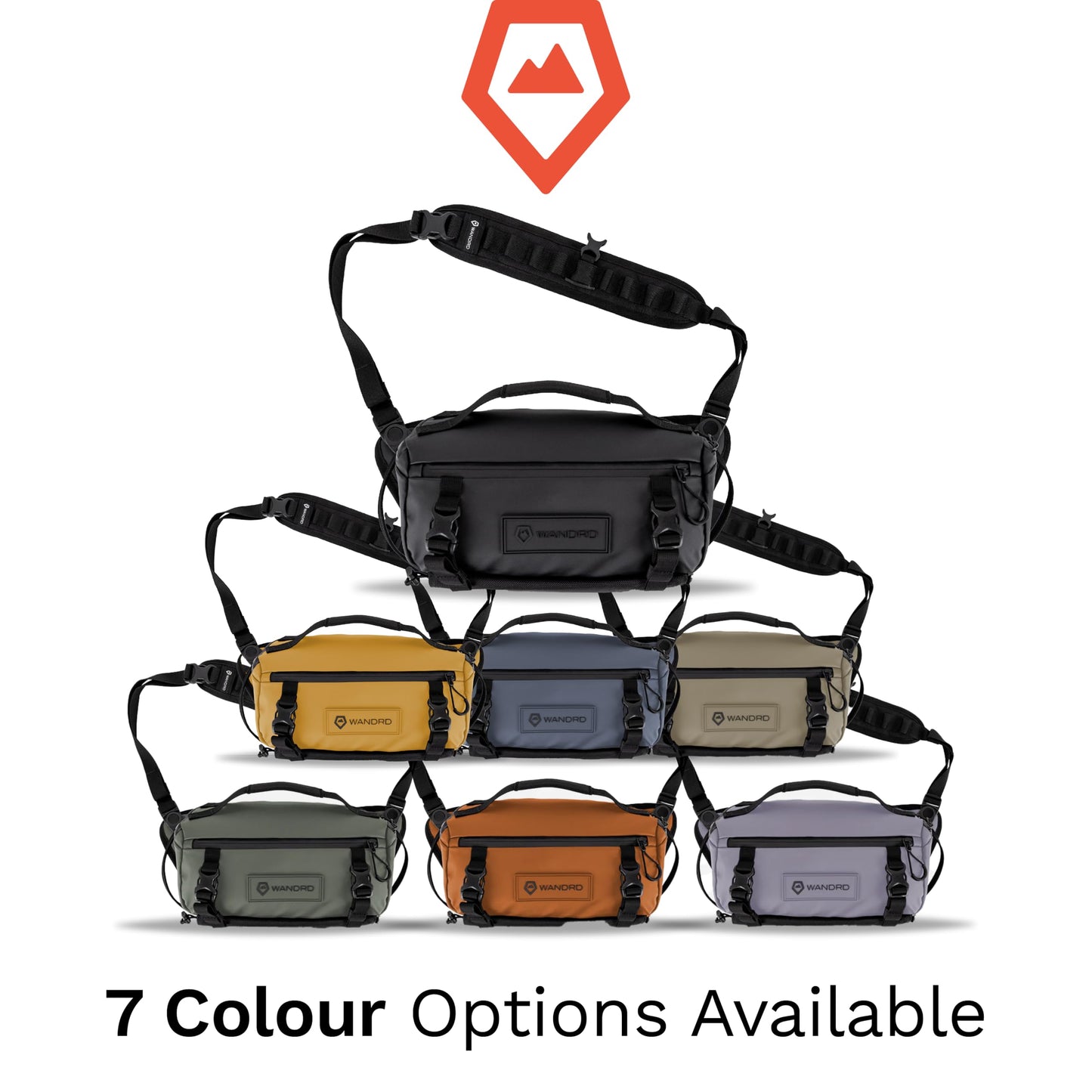 WANDRD ROGUE V1 3L Sling: Compact Camera Sling and Crossbody Bag with Fast Access, 3-Way Carry- Lightweight Everyday Bag Great for Travel