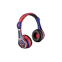 eKids Spiderman Wireless Bluetooth Portable Headphones with Microphone, Volume Reduced to Protect Hearing Rechargeable Battery, Adjustable Kids…