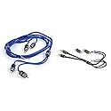 Kicker 46KISL K-Series Interconnect, Speaker Wire to RCA Adapter w/ 46KI22 2 Meter 2-Channel Signal Cable