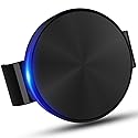 Phone Clamp for Magnetic Car Phone Holder, Aviation Aluminum Black - No Magnetic Case & Rings Needed, Enhanced Suction & Magnetic, Compatible with All