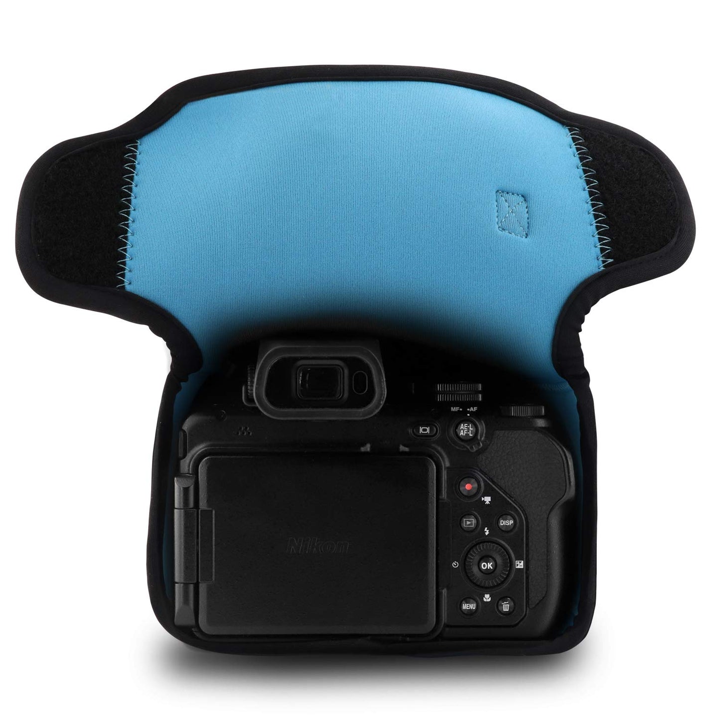 MegaGear Ultra Light Neoprene Camera Case compatible with Nikon Coolpix P1000,Blue
