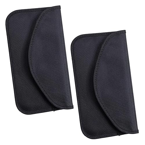 Heyzidu 2 PCS Faraday Bags for Car Key Phones, Privacy Protection Faraday Bag, Anti-theft Anti-tracking Signal Blocking Bag, Universal for Most Cars