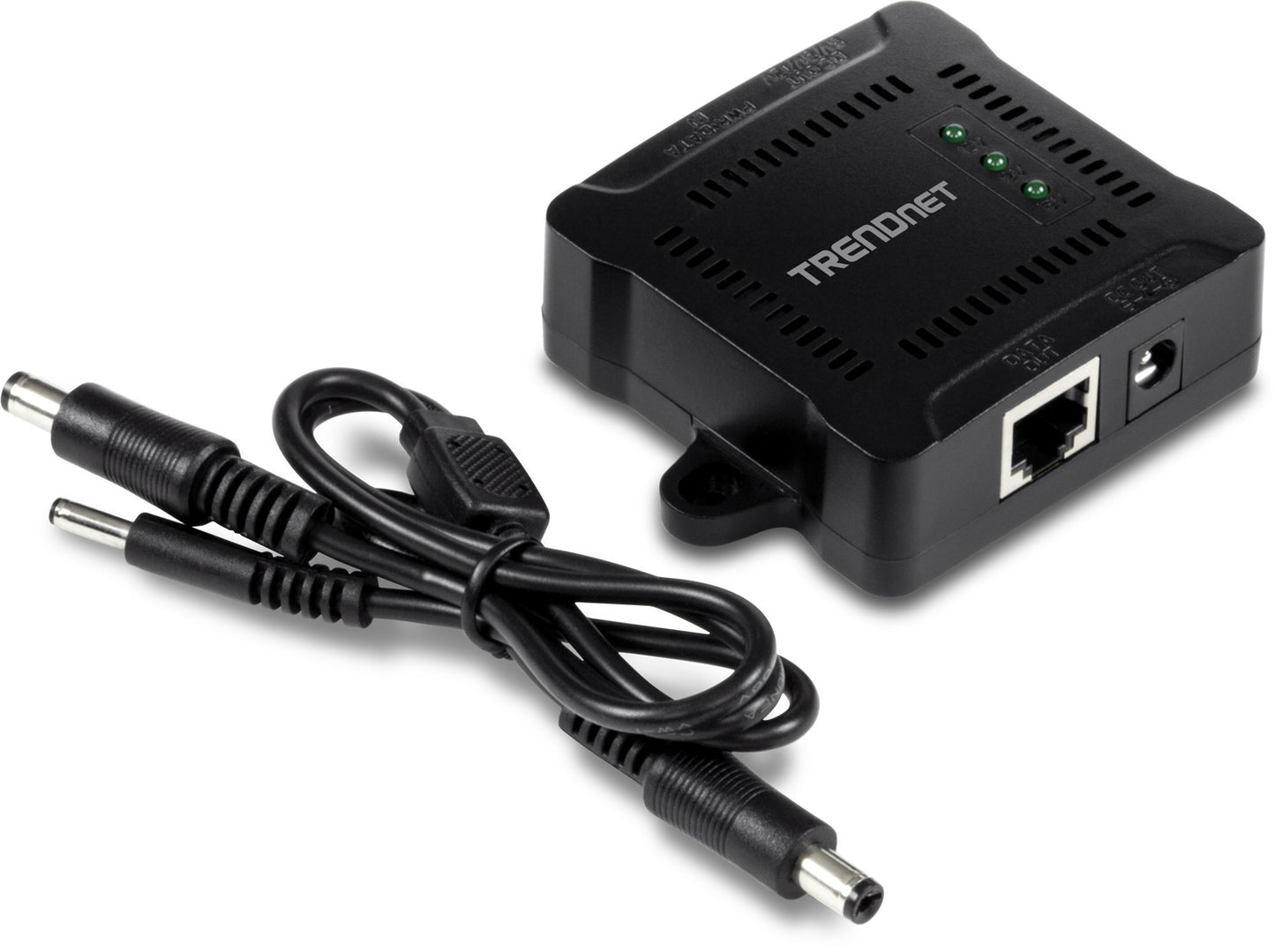 TRENDnet Gigabit PoE Splitter, TPE-104GS, 802.3af, NDAA Compliant, Power a Non-PoE Device up to 100m (328 ft), 5/9/12V DC Power Output, 5 to 5/3.5mm