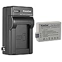Kastar 1-Pack Battery and AC Wall Charger Replacement for Canon LP-E5 LPE5 Battery, Canon LC-E5, LC-E5C, LC-E5E Charger, Canon EOS Rebel XSi, EOS